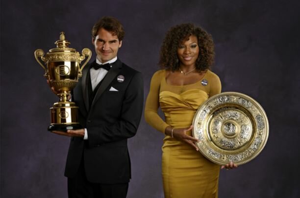 Federer and Serena
